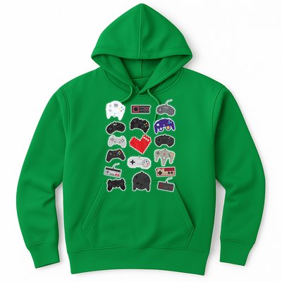 Retro Pixel Remote Love Hoodie
