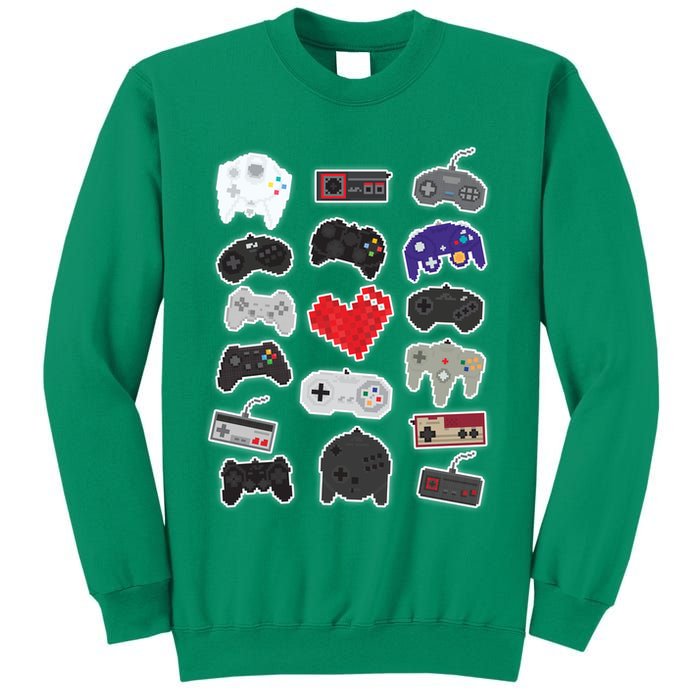 Retro Pixel Remote Love Sweatshirt