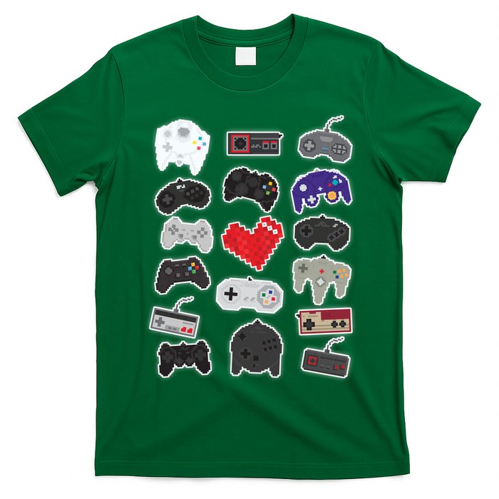 Retro Pixel Remote Love T-Shirt