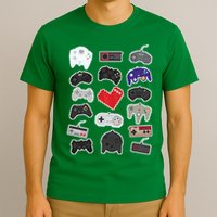 Retro Pixel Remote Love T-Shirt