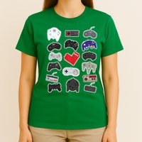 Retro Pixel Remote Love T-Shirt