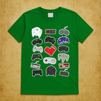 Retro Pixel Remote Love T-Shirt