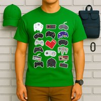 Retro Pixel Remote Love T-Shirt