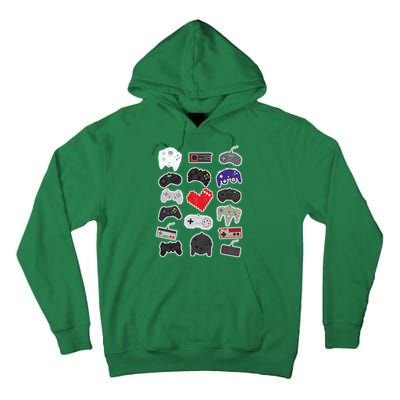 Retro Pixel Remote Love Tall Hoodie