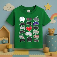 Retro Pixel Remote Love Toddler T-Shirt