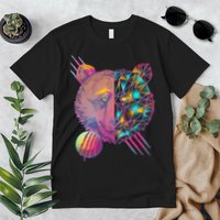 Retro Polygon Bear Vintage 80's Premium T-Shirt