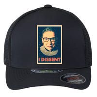Retro Poster Ruth Bader Ginsburg I Dissent RBG Flexfit Unipanel Trucker Cap