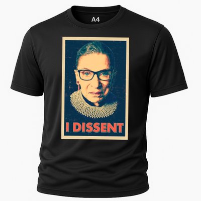Retro Poster Ruth Bader Ginsburg I Dissent RBG Performance Shirt