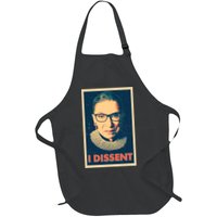 Retro Poster Ruth Bader Ginsburg I Dissent RBG Apron