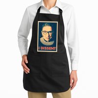 Retro Poster Ruth Bader Ginsburg I Dissent RBG Apron
