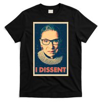 Retro Poster Ruth Bader Ginsburg I Dissent RBG T-Shirt