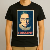 Retro Poster Ruth Bader Ginsburg I Dissent RBG T-Shirt