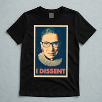 Retro Poster Ruth Bader Ginsburg I Dissent RBG T-Shirt