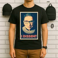 Retro Poster Ruth Bader Ginsburg I Dissent RBG T-Shirt
