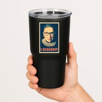 Retro Poster Ruth Bader Ginsburg I Dissent RBG Tumbler
