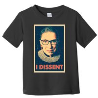 Retro Poster Ruth Bader Ginsburg I Dissent RBG Toddler T-Shirt