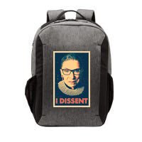 Retro Poster Ruth Bader Ginsburg I Dissent RBG Vector Backpack