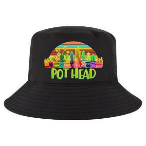 Retro Pot Head Plant Lover Cool Comfort Performance Bucket Hat