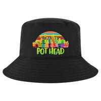 Retro Pot Head Plant Lover Cool Comfort Performance Bucket Hat