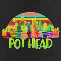 Retro Pot Head Plant Lover Cool Comfort Performance Bucket Hat