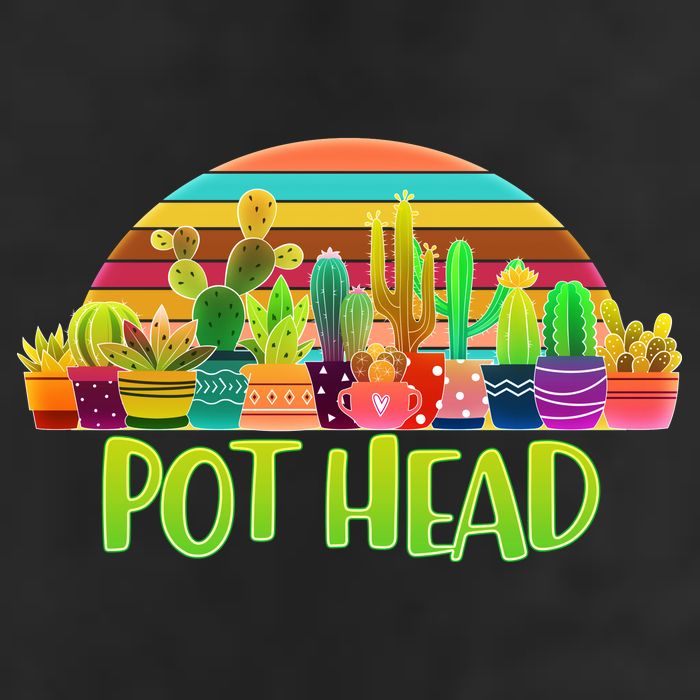 Retro Pot Head Plant Lover Cool Comfort Performance Bucket Hat