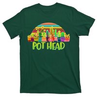 Retro Pot Head Plant Lover T-Shirt