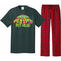 Retro Pot Head Plant Lover Pajama Set