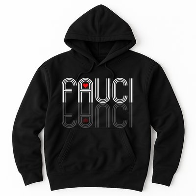 Retro Pro I Heart Dr Fauci Hoodie