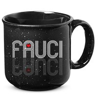 Retro Pro I Heart Dr Fauci 15oz Campfire Ceramic Mug