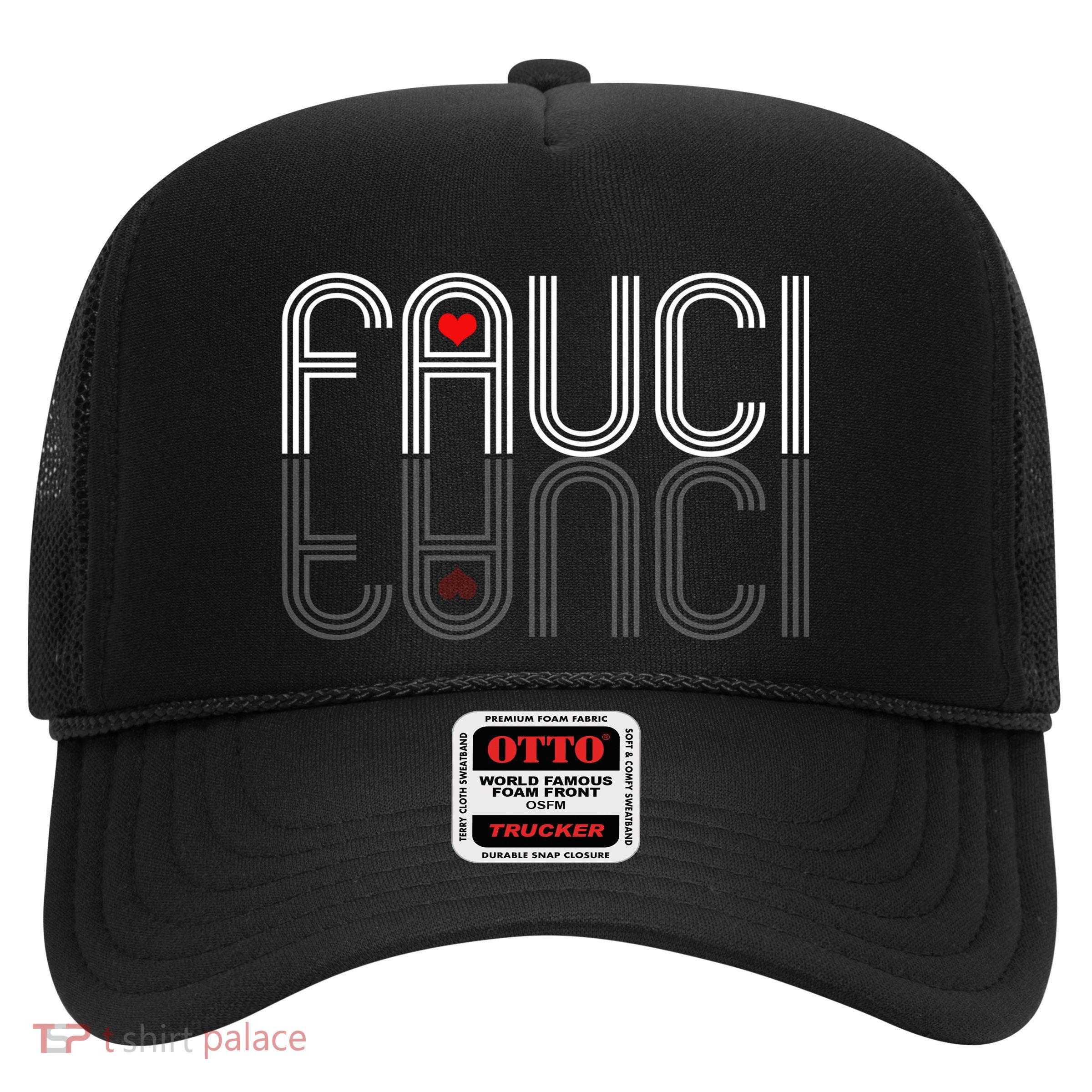 Retro Pro I Heart Dr Fauci Trucker Hat