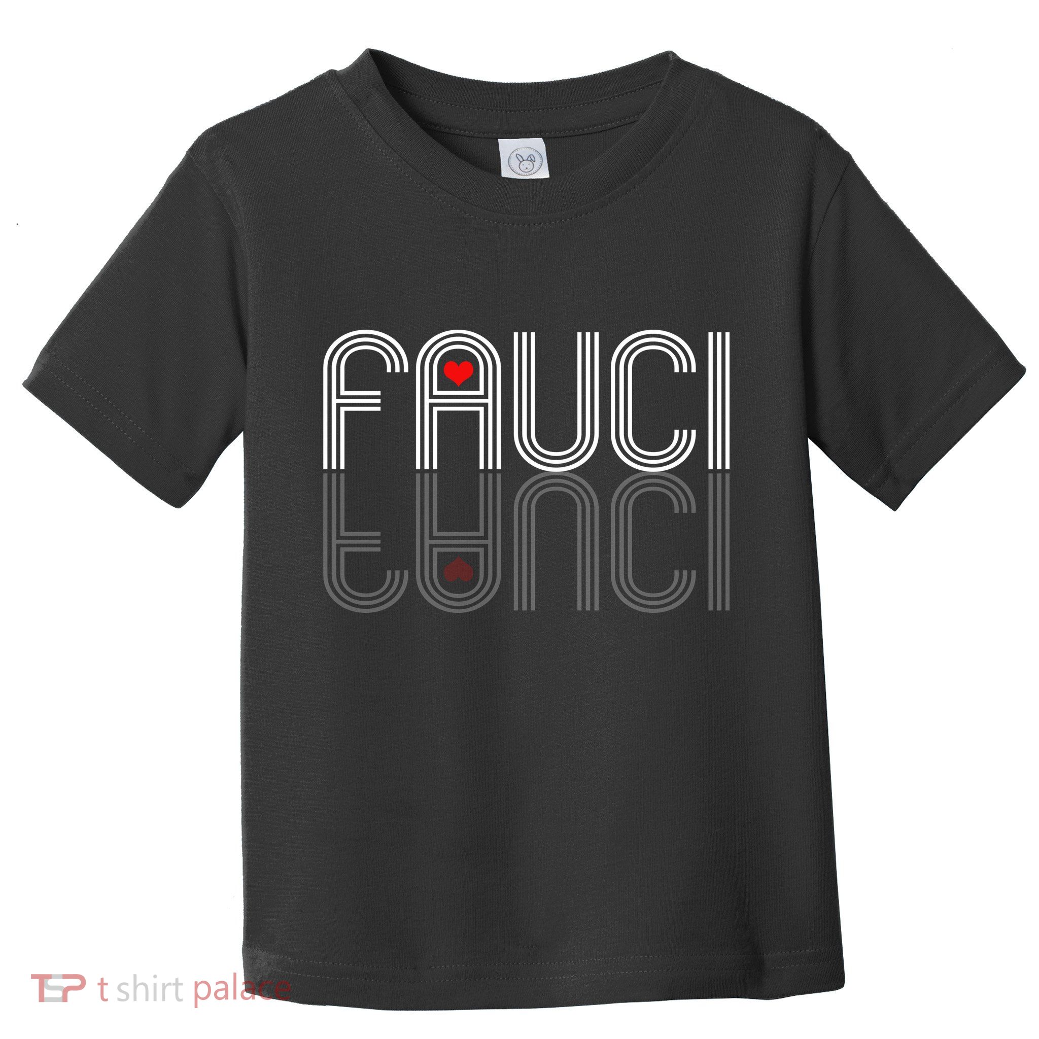 Retro Pro I Heart Dr Fauci Toddler T-Shirt