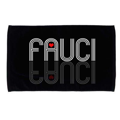 Retro Pro I Heart Dr Fauci Microfiber Hand Towel