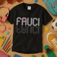 Retro Pro I Heart Dr Fauci Kids T-Shirt