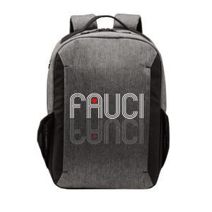 Retro Pro I Heart Dr Fauci Vector Backpack