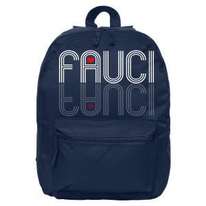 Retro Pro I Heart Dr Fauci 16 in Basic Backpack