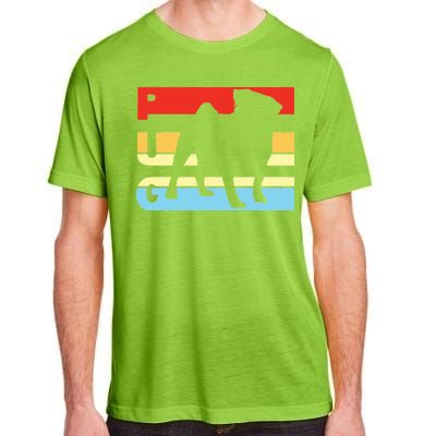 Retro Pug Logo Adult ChromaSoft Performance T-Shirt