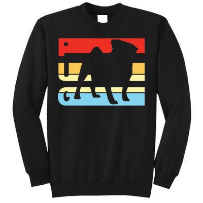 Retro Pug Logo Sweatshirt