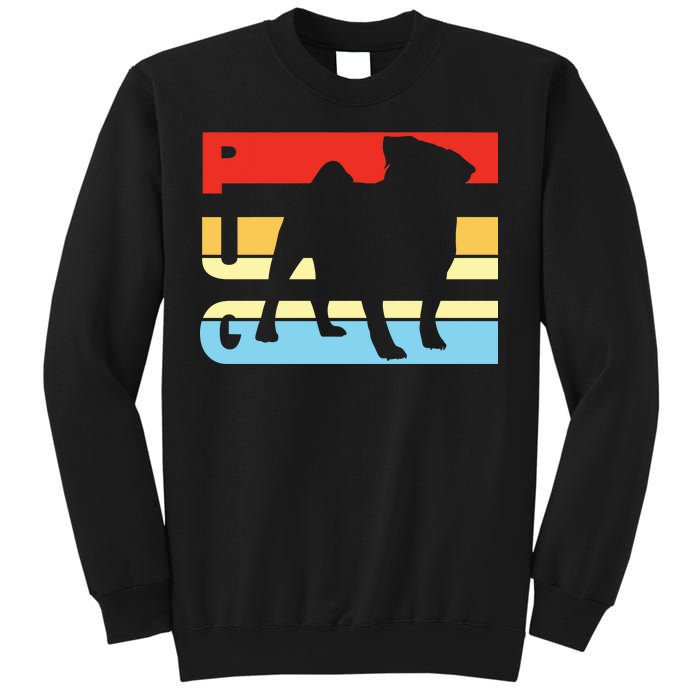 Retro Pug Logo Sweatshirt