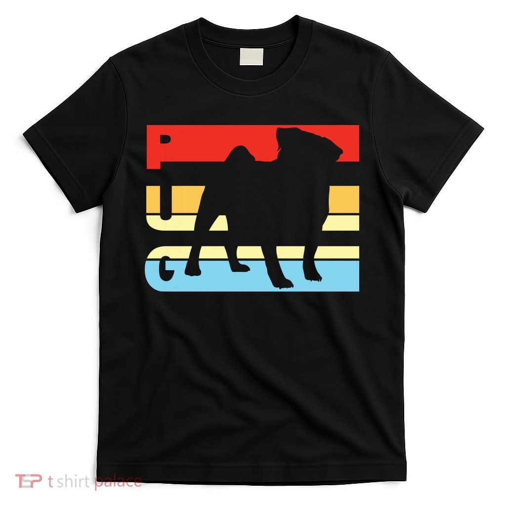 Retro Pug Logo T-Shirt