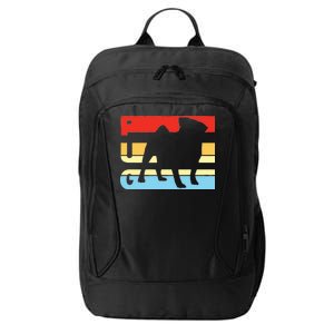 Retro Pug Logo City Backpack