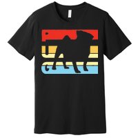 Retro Pug Logo Premium T-Shirt