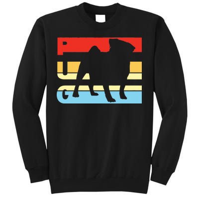 Retro Pug Logo Tall Sweatshirt