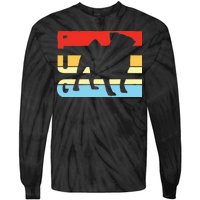 Retro Pug Logo Tie-Dye Long Sleeve Shirt