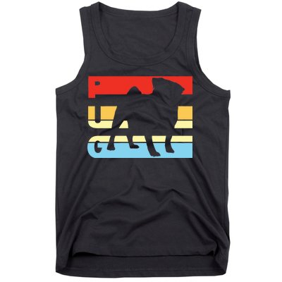 Retro Pug Logo Tank Top