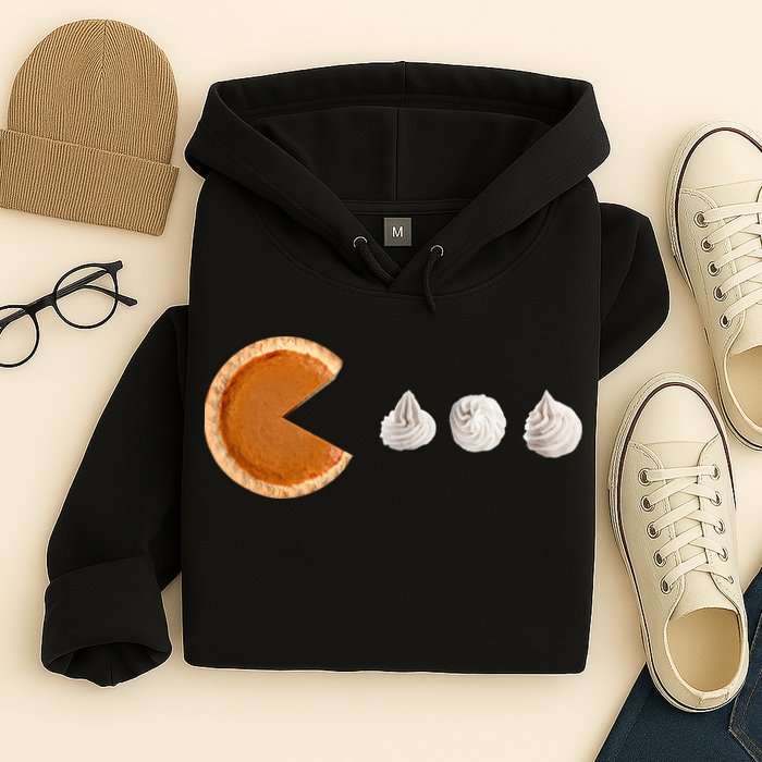 Retro Pumpkin Pie Thanksgiving Game Hoodie