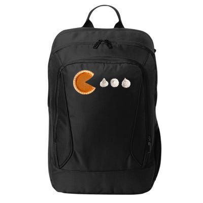 Retro Pumpkin Pie Thanksgiving Game City Backpack