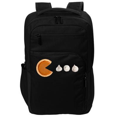 Retro Pumpkin Pie Thanksgiving Game Impact Tech Backpack