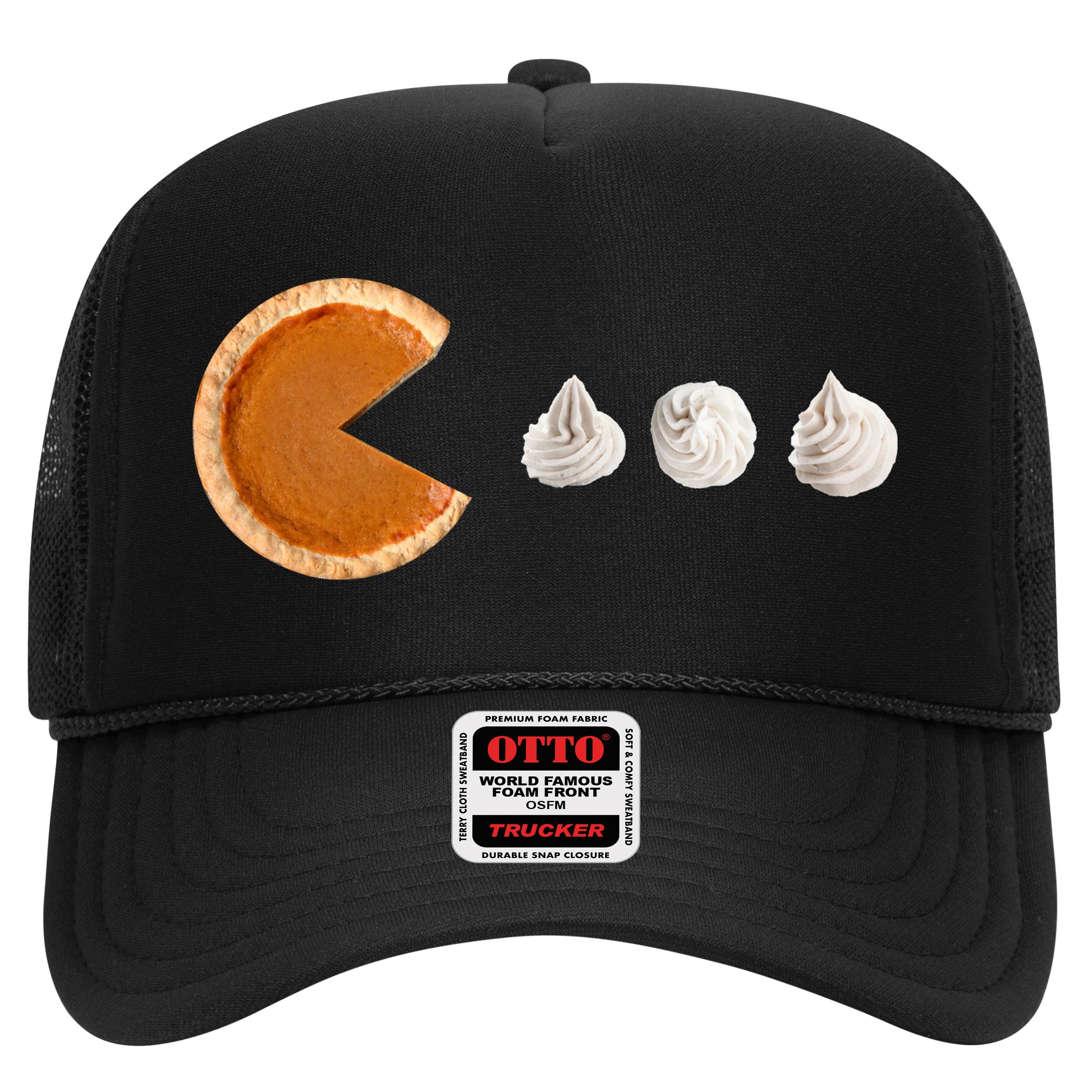 Retro Pumpkin Pie Thanksgiving Game Hat