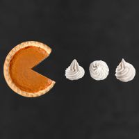 Retro Pumpkin Pie Thanksgiving Game Hat