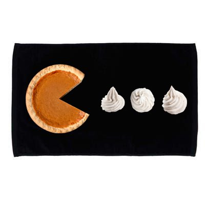 Retro Pumpkin Pie Thanksgiving Game Microfiber Hand Towel